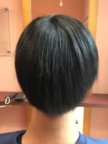 メンズストレートショートスタイル 龍ヶ崎の美容室complete Hair Buzz