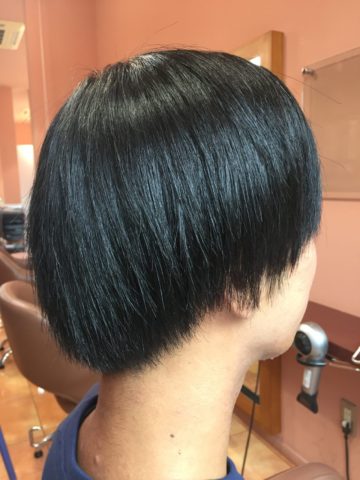 メンズストレートショートスタイル 龍ヶ崎の美容室complete Hair Buzz コンプリートヘアーバズ